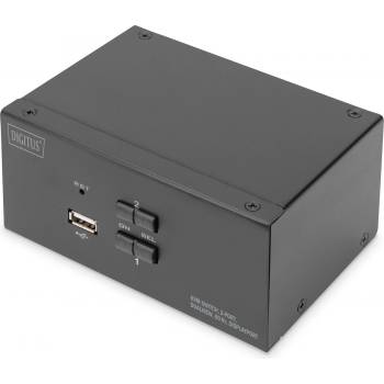 Image 1 of ASSMANN DS-12862 KVM превключвател Черен (DS-12862)