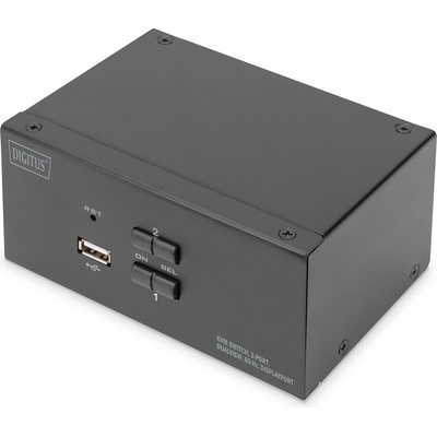 ASSMANN DS-12862 KVM превключвател Черен (DS-12862)