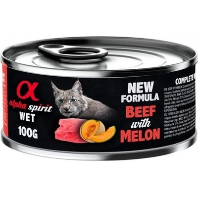 Complete wet cat food - консерва за котки с Телешко и пъпеш, 93% месо и 4% плодове - 100 гр 6005009