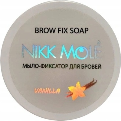 Nikk Mole fixační mýdlo na obočí Vanilla 30 g