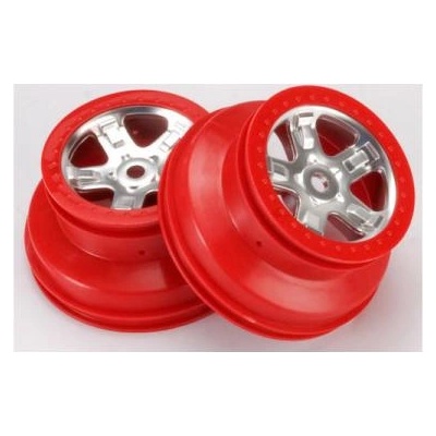Traxxas диск 2.2/3.0" SCT сатенено-червен (2)