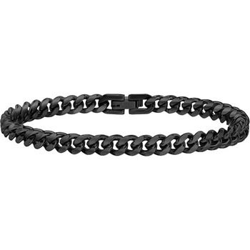 Daniel Dawson Ocelový náramek Eugenio řetízek chirurgická ocel NR2205-BR-1704B/20 Černá