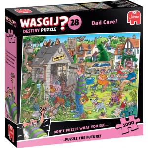 Jumbo - Puzzle Wasgij: Destiny 28 - Dad Cave! - 1 000 piese