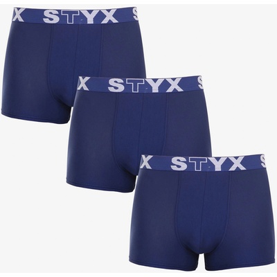 Styx Комплект от три мъжки боксерки в тъмно синьо STYX Styx | Sin | МЪЖЕ | M