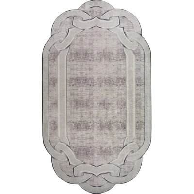Vitaus Сив/бежов килим 120x80 cm - Vitaus (FGR-S409-80x120)