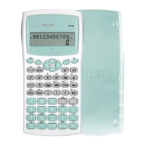 MILAN Scientific Calculator Milan M240 Antibacterial Edition Turquoise White (16, 7 x 8, 4 x 1, 9 cm) Калкулатори