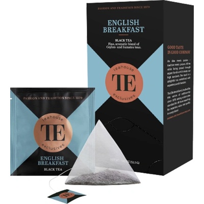 Teahouse Exclusives English Breakfast černý čaj 20 pyramidových sáčků