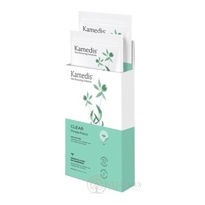 Kamedis CLEAR Pimple Patch náplast na vyrážky 24 ks