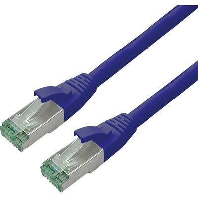 Roline 21.45.3244 RJ45 CAT 6A S/FTP 1,5m modrý