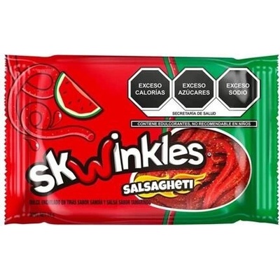 Skwinkles Salsagheti Sandia pálivé pendreky s příchutí vodního melounu a chilli 24 g