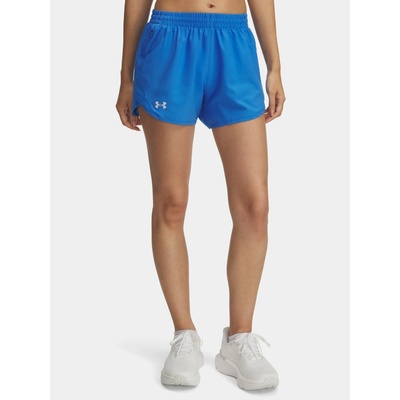 Under Armour kraťasy Fly By 3'' Shorts Wmn Blue