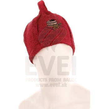 Evei Klobouk s obrázkem vědro s metlou bordó