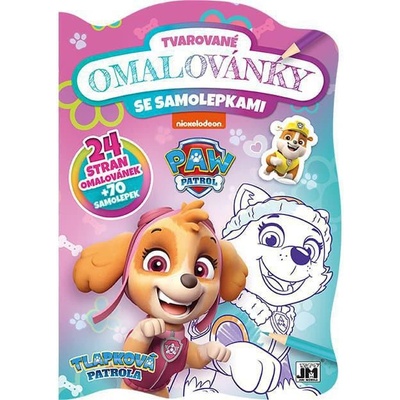 Jiri Models Tvarované omalovánky Tlapková patrola 3516-7