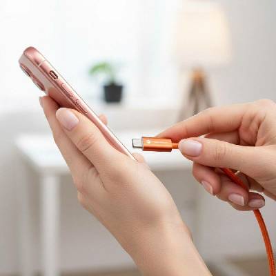 Forcell ACYH23 USB-C / USB-C 100W PD QC4.0 AVS 1,2m oranžový