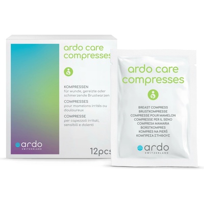 Ardo Care Compresses léčivé hydrogelové polštářky na prsa 12 ks