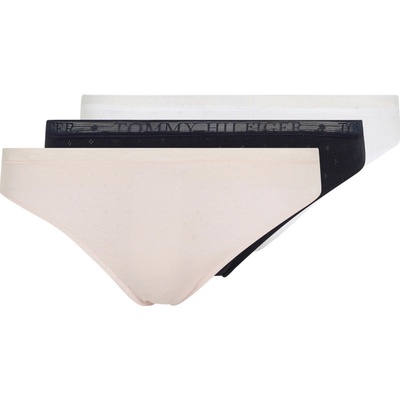Tommy Hilfiger 3PACK dámske tangá viacfarebná (UW0UW05285 0VR)