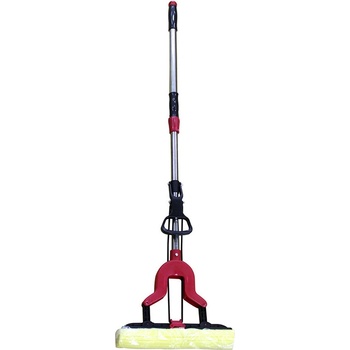 Sapir Подочистачка sapir sp-1120-ha1, Телескопична дръжка 1.30 м, Червено/жълто (1120100064)