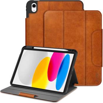 Tech-Protect Fleece Калъф за iPad 10.9 (2022) + iPad 11 (2025) - Кафяв (5906302352388)