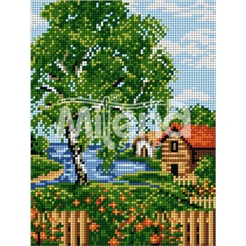 Image 1 of Milena Style Бреза - гоблен с щампа с конци Ariadna