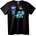 NOONEBRAND Тениска Алиенът на Планета Пица - 6XL, Black