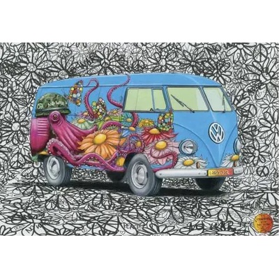 Dino - Puzzle Hippies VW - 500 piese