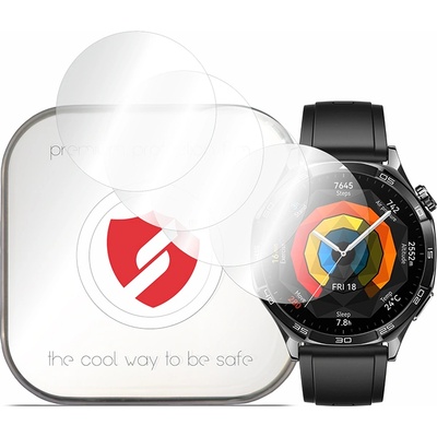 Протектор - самолекуващ [4 броя] за Huawei Watch GT 5 46mm - Clear