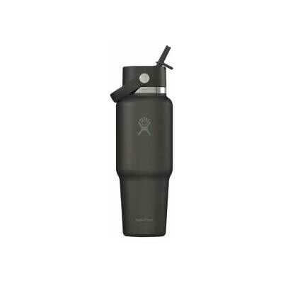 Hydro Flask Wide Flex Straw Travel Bottle 32 oz 946 ml Černá