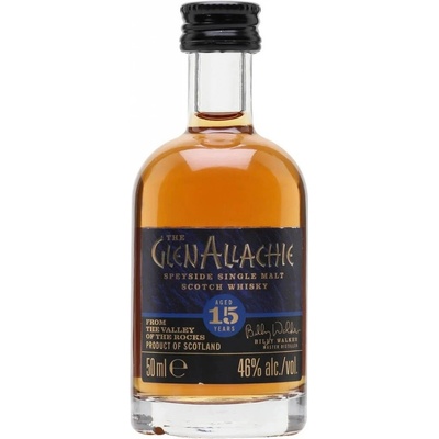 GlenAllachie 15y 46% 0,05 l (holá láhev)