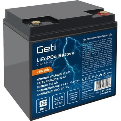 Geti 12,8V 20Ah GBL-12-20