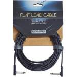RockBoard Flat 6 m Ъглов - Ъглов Инструментален кабел (RBO CAB FL 600BLK AA)