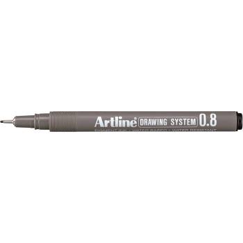 Image 1 of Artline Drawing System 0.8 sort - Артлайн Система за рисуване 0.8 сорт (EK-238 BLACK)