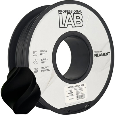 Professional Lab FG-P60-E1, 3D филамент, PLA, 1, 75mm, 1000g, Черен (Black) (FG-P60-E1)