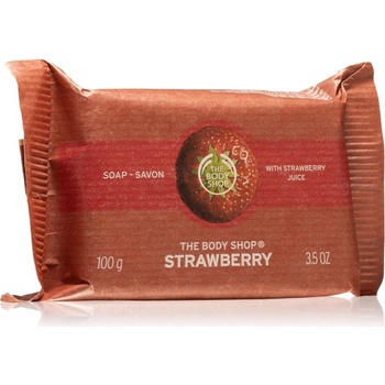 The Body Shop prírodné tuhé mydlo Strawberry Soap 100 g
