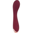 Curved G Spot cordless silicone burgundy