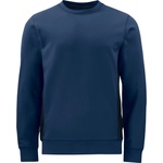 ProJob 2127 sweatshirt roundneck/Мъжки здрав суитшърт с двоен капак - тъмносин xs (64212700300)