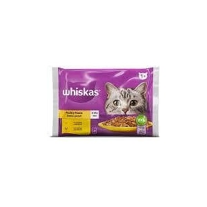 Whiskas ПАУЧ Птичи ястия в желе - паучове за котки над 1 година