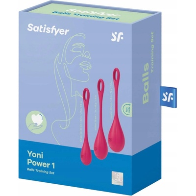 Satisfyer Yoni Power 1 Vaginální činky Training Set