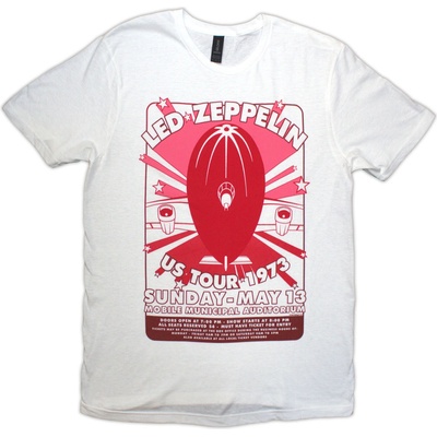 Led Zeppelin Mobile Municipal White M Риза (LZTS25MW02)