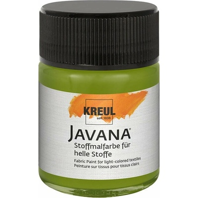 Javana farba na svetlý textil 50 ml olivová zelená