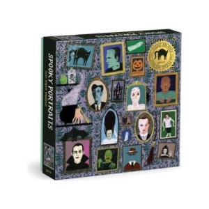 Spooky Portraits 500 Piece Foil Puzzle (2024)