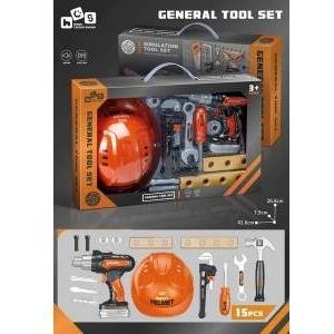 Fisher Price Tool Kit + Helmet