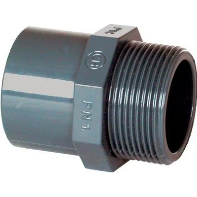 FIP PVC tvarovka - Spojka prechodka 125-110 x 4“ ext., lepenie / vonkajší závit