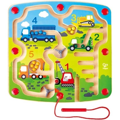 Hape magnetický labyrint POČÍTÁNÍ NA STAVBĚ