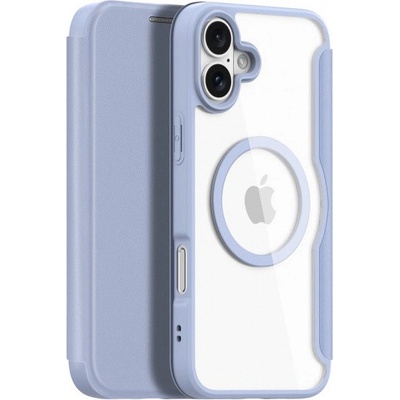 Dux Ducis Skin X s MagSafe pre iPhone 16 - modrošedé