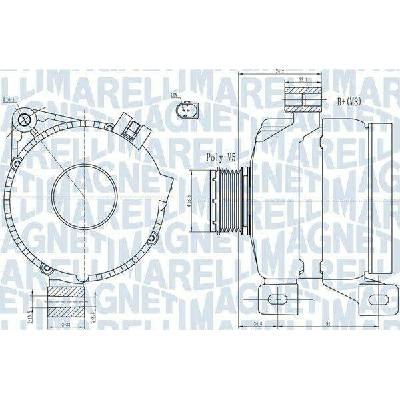 generátor MAGNETI MARELLI MQA1967