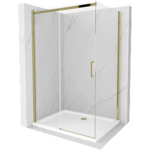 Mexen Omega 110x90 cm + tray square
