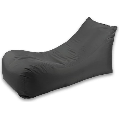 Pufrelax Пуф лежанка Looloop, 500л. , Тъмно сив, Перящ се калъф, За открито, Пълнеж с микс от мемори пяна и дунапрен (PUF-M-LL-TEX-MGRE)