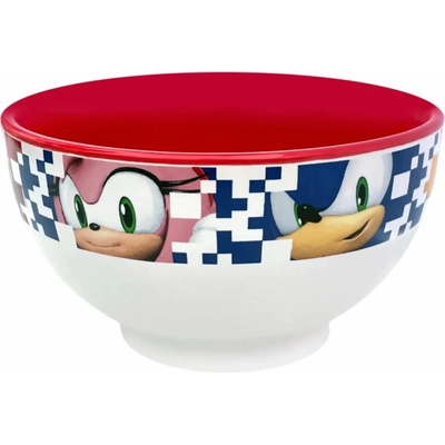 CurePink Keramická miska Sonic průměr 13 cm 13 x 7 x 13 cm