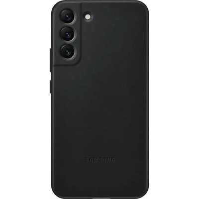 Samsung Galaxy S22 leather cover black (EF-VS906LBEGWW)