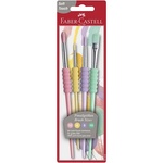 Faber-Castell Комплект четки faber-castell пастел ( 4, 8, 10, 12) 481620 (481620)